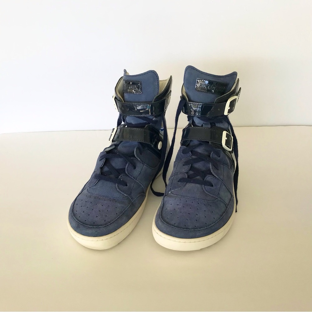 Birkenstock Thessaloniki Hi-Top Leather Sneakers, Sz 10